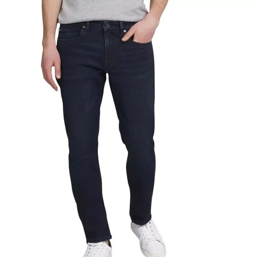 BEN SHERMAN Mens 38x30 Dark Fulham Wash Skinny Fit JEANS BS31DB002 NWT NEW $69